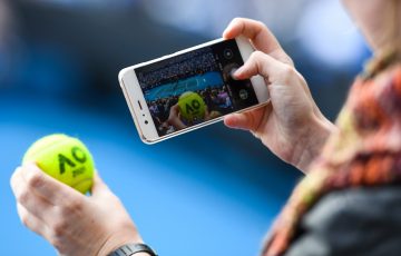 Technology is changing the fan experience in sport. Picture: Getty Images