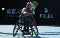 Dylan Alcott at Australian Open 2020; Getty Images