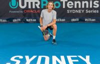 Max Purcell at the UTR Pro Tennis Series Sydney