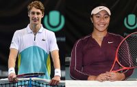 CHAMPIONS: Marc Polmans and Destanee Aiava won the UTR Pro Tennis Series in Melbourne this week.