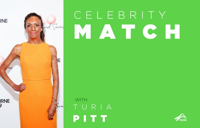 Celebrity Match with Turia Pitt.