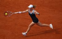 IN FULL FLIGHT: Sam Stosur in action at the French Open in 2010. Picture: Getty Images