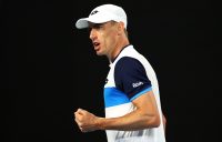 BACK IN THE GAME: John Millman in action at Australian Open 2020 earlier this year. Picture: Getty Images