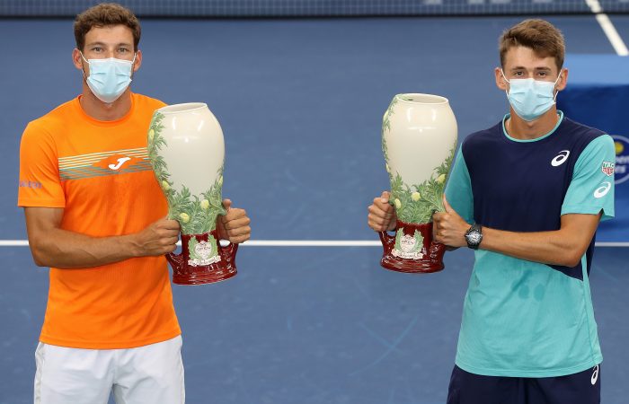 Alex de Minaur claims first ATP doubles title | 30 August, 2020 | All ...