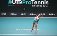 Olivia Gadecki in action during the UTR Pro Tennis Series. Picture: Tennis Australia