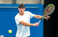 Christopher O'Connell in action at the UTR Pro Tennis Series in July. Picture: Tennis Australia