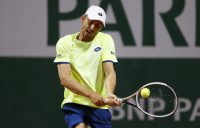 UNDER PRESSURE: John Millman in action at Roland Garros. Picture: Getty Images