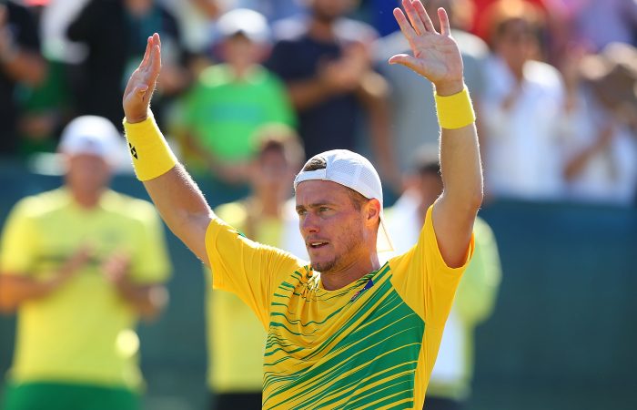 ON TOP: Lleyton Hewitt has received the most votes in the International Tennis Hall of Fame fan vote. Picture: Getty Images