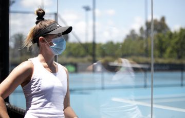 REFLECTING: Storm Sanders looks back on a challenging 2020. Picture: Tennis Australia