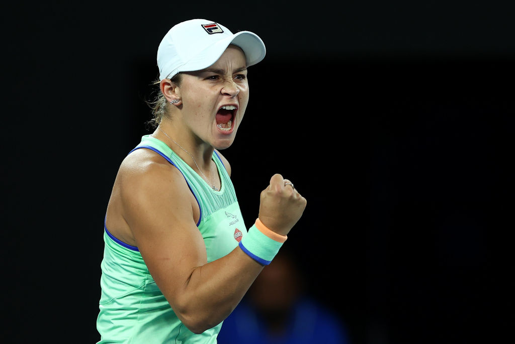 Australia's Ash Barty has finished as the WTA Tour's year...