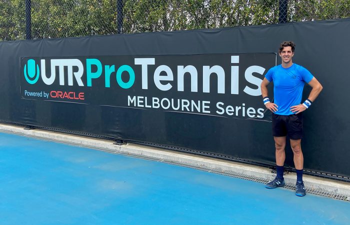 CHAMPION: Thanasi Kokkinakis has won back-to-back titles at the UTR Pro Tennis Series in Melbourne. Picture: Tennis Australia