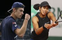 GREAT EXAMPLES: Alex de Minaur and Astra Sharma. Pictures: Getty Images