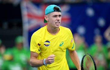 LEADER: A;ex de Minaur will spearhead Australia's ATP Cup team again in 2021. Picture: Getty Images