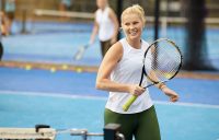 Tennis is not only good for physical health but provides a mental boost too.