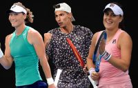 WILDCARDS: Sam Stosur, Alexei Popyrin and Kimberly Birrell will compete at Australian Open 2021. Pictures: Getty Images