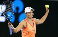 LEADING THE WAY: Ash Barty at last week's Melbourne Summer Series. Picture: Tennis Australia