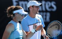 AUSSIES: Sam Stosur and Matt Ebden in action at Australian Open 2021. Picture: Tennis Australia