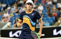 Alex de Minaur in the second round of Australian Open 2021.