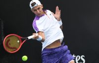 Alexei Popyrin at the Murray River Open. Picture: Tennis Australia