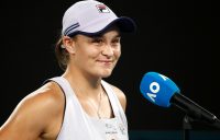 Ash Barty at AO 2021; Getty Images