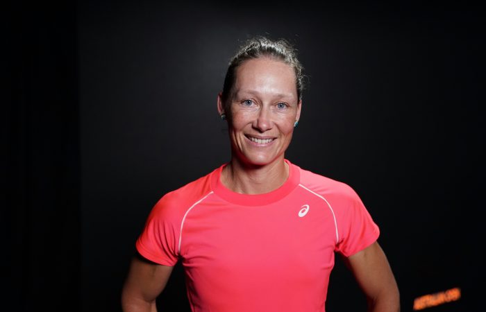 Sam Stosur at Australian Open 2021. Picture: Tennis Australia