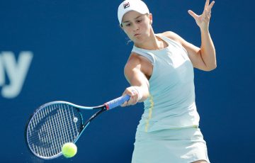 Ash Barty on her way to the 2021 Miami Open final; Getty Images 