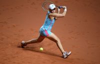 Ash Barty in action in Stuttgart. Picture: Getty Images
