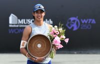 Astra Sharma with her Charleston title. Picture: Volvo Car Open