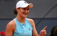 Ash Barty is thriving on clay in the 2021 season; Getty Images