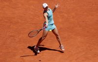 Ash Barty during her semifinal win in Madrid. Picture: Getty Images