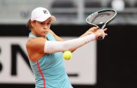 Ash Barty during her quarterfinal in Rome. Picture: Getty Images