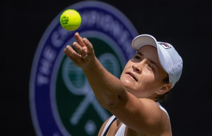 TOP SEED: Ash Barty begins her Wimbledon 2021 campaign today. Picture: AELTC TOP SEED: Ash Barty begins her Wimbledon 2021 campaign today. Picture: AELTC