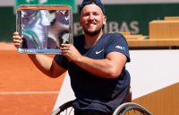 Dylan Alcott lifts his third quad wheelchair singles title at Roland Garros; Getty Images