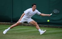 Alex Bolt during his first-round win at Wimbledon 2021. Picture: Getty Images