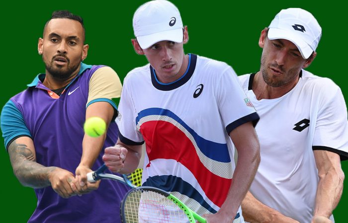 Nick Kyrgios, Alex de Minaur and John Millman lead the Aussie charge at Wimbledon 2021. Nick Kyrgios, Alex de Minaur and John Millman lead the Aussie charge at Wimbledon 2021.