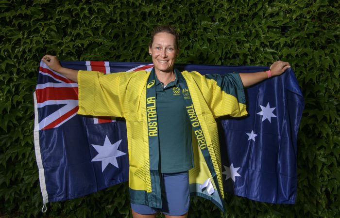 Proud Olympian Sam Stosur. Picture: Tennis Australia