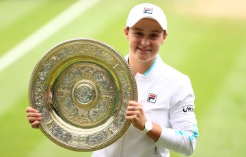 Australia's Ash Barty is the 2021 Wimbledon ladies' singles champion; Getty Images 