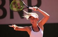 Storm Sanders, pictured at Roland Garros, has progressed to the Prague quarterfinals; Getty Images