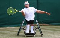 Dylan Alcott at Wimbledon. Picture: Getty Images