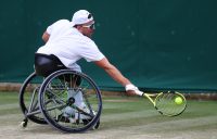 Dylan Alcott at Wimbledon. Picture: Getty Images