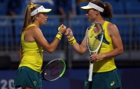 Ellen Perez and Sam Stosur at the Tokyo Olympics; Getty Images