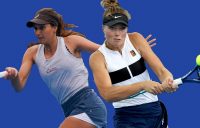 Jaimee Fourlis and Olivia Gadecki are on the rise. Pictures: Tennis Australia