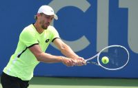 John Millman in action in Washington. Picture: Getty Images