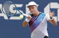 Australian James Duckworth in action at the US Open. Picture: Getty Images