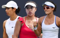 Australians Astra Sharma, Lizette Cabrera and Arina Rodionova are all hoping to qualify at the US Open.