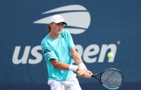 Max Purcell in action at the US Open. Picture: Getty Images