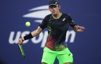 Alex de Minaur in action at the US Open. Picture: Getty Images