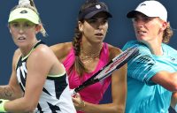 Storm Sanders, Ajla Tomljanovic and Max Purcell are all in action on day six at the US Open. Pictures: Getty Images