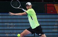John Millman in action at the Kremlin Cup. Picture: Getty Images