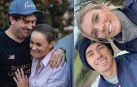 Ash Barty and Alex de Minaur with their partners. Pictures: Instagram
